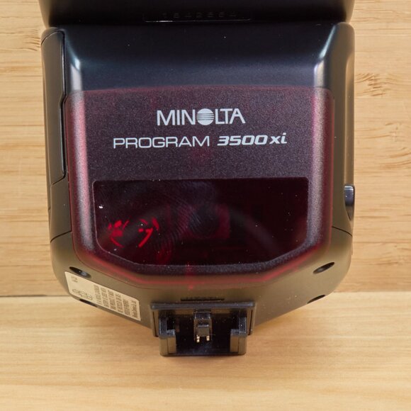 Minolta Maxxum 3xi 35mm SLR Camera, 35-80 mm AF Lens, Program 3500xi Flash - Picture 9 of 9